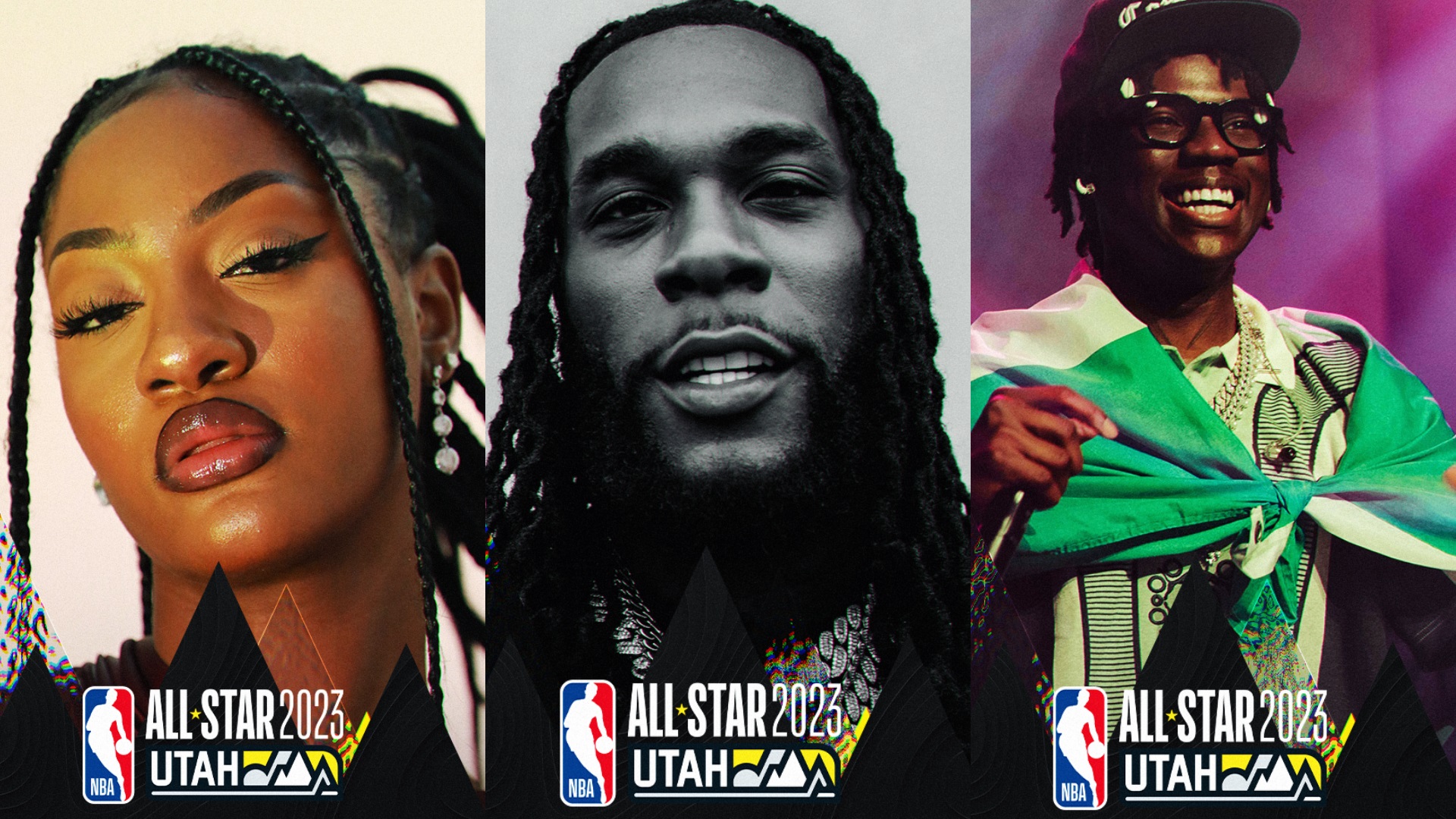 Burna Boy, Tems et Rema ont enflammé la NBA